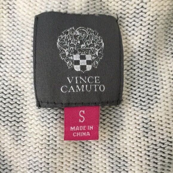 Vince Camuto Animal Print Sweater Dress Black Brown Beige Size Small - Picture 3 of 8